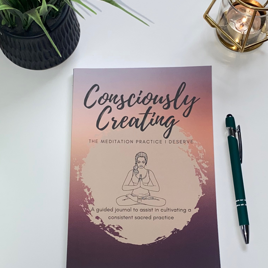 Journal for Meditation And Mindfulness - A Daily Journal To Document Your Meditation Journey - Hold Yourself Accountable - Grow Self Awareness - Consciously Creating The Meditation Practice I Deserve Journal